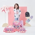 thumbnail image 7 of Kids Luggage Sets Suitcases with Wheels for Girls 3 Piece Pink Suitcase Set with Duffle Bag for Airplane, 7 of 7