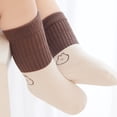 thumbnail image 3 of Calcetines de tubo medio a juego de colores para bebés de otoño e invierno, calcetines de dibujos animados sin hueso para bebés para niños pequeños, 3 of 5