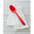 thumbnail image 2 of GIR Get It Right Silicone Slotted Spoon Kitchen Cooking Utensils, Heat Resistant Nonstick Serving Spoons for Cooking, 13 Inch, Perforated, Red, 2 of 8