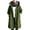 1-365Green1115, variant on CAIVO Girls Lightweight Trench Coats Casual Mid Length Jacket Toddlers Girls Long Sleeve Stylish Outerwear