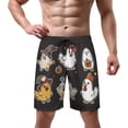 thumbnail image 2 of NICKSUN Men's Swim Trunks, Cute Print Quick Dry Summer Board Beach Shorts with Mesh Lining and Pockets, 2 of 6
