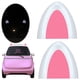 thumbnail image 5 of Cosco 3D Pegatinas CAR EXTERIOR Automóvil Reiniciamiento Techo Estileo Segina 2 PCS ARESTAS CATA/BOIRS LUCHOS SOLAR, 5 of 9