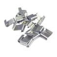 thumbnail image 3 of Portable Glazing Clips Greenhouse Glass Pane Garden Stainless Steel Replacement Z Type-50pcs, 3 of 3