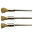 thumbnail image 2 of 10Pcs Brass Stainless Steel Wire Brush Rotary Tool Removing Burrs Rust Removal, 2 of 10