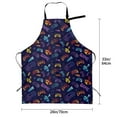 thumbnail image 5 of Uemuo Games Pattern Waterproof Apron Adjustable Dishwasher Apron- Apron for Women Men Heavy Duty Work Apron for Dishwashing Chemical Lab, 5 of 9