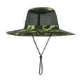 thumbnail image 2 of Women Sun Hat Wide Brim Cap Leisure Adjustable Buckle Visor Cap, 2 of 2