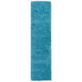 thumbnail image 3 of SAFAVIEH California Plush Solid Shag Runner Rug, Turquoise, 2'3" x 11' - Modern Design, Turquoise, Non-Shedding & Easy Cleaning, Ultra Plush Thick Pile, Ideal for Living Room, Bedroom, Entryway, 3 of 15