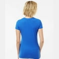 thumbnail image 2 of Tultex Women’s Slim Fit T-Shirt, Women's Short Sleeve Tee, Soft Ring-Spun Cotton Tee, Royal, M, 2 of 5