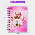 thumbnail image 5 of Faith Love Hope Cocker Spaniel Breast Cancer Awareness Survivor Spiral Bound Journal Cockers Dog Lover Gifts 5x7in Spiral Notebook - 02017, 5 of 5