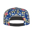 thumbnail image 4 of Fotbe Cute Popcorn Flat Bill Visor Cap Classic Snapback Hat Polyester Foam Trucker Hat Trucker Cap Adjustable Baseball Cap, 4 of 9