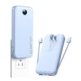 thumbnail image 1 of Cargador portátil citicr 12000 mAh con cables y enchufe integrados, 1 of 8
