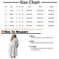 thumbnail image 3 of ZHUGeLI Women's Summer Sundress Women's Summer Fashion Printed Short Sleeve Pullover Buttons Dress Belted Ruffle Hem A-Line Flowy Midi Dresses, 3 of 7