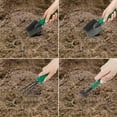thumbnail image 7 of Garden Tools Set,10 Pieces Gardening Tools, Ergonomic Handle Trowel Rake Weeder Pruner Shears Sprayer, Garden Hand Tools with Carrying Case Gardening Gifts for Women, 7 of 7
