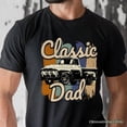 thumbnail image 2 of Classic Dad T-Shirt, Black Retro Truck Fathers Tee, 2 of 6