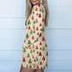 thumbnail image 4 of Pntutb moda mujer Navidad estampado suelto manga larga cárdigan otoño abrigo blusa Rollbacks Pntutb Pntutb-3022, 4 of 6