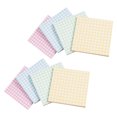 thumbnail image 2 of 8 blocs de notas adhesivas desprendibles con cuadrícula cuadrada, bonitos blocs de notas decorativos para reuniones, oficinas, aulas, escuelas, fiestas., 2 of 4