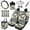Boho Flowers Butterfly, variant on Yuyamidu Brown Duck Camo Car Seat Covers Full Set with Auto Steering Wheel Cover Seat Belt Pads Coasters Trash Bin Hanging Storage Bag Cup Holders Rearview Mirror Cover Key Ring 15 PCS
