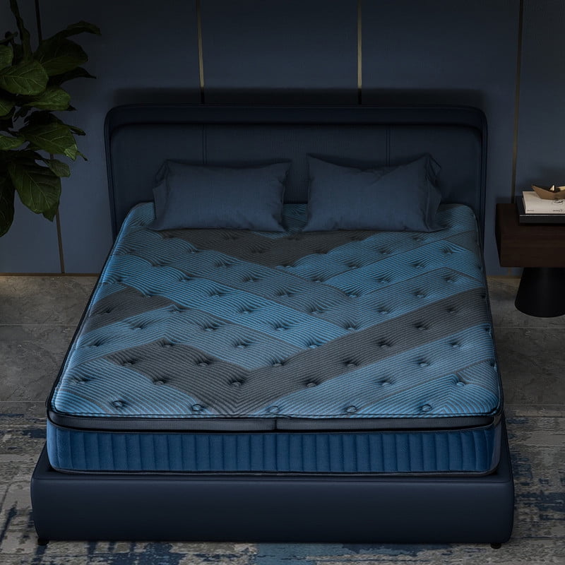 14" Medium Firm Twin Hybrid Mattress, Multiple Layers with Durable Edge Support System
