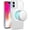 Clear, variant on For iPhone 16 6.1 inch PURE Transparent [Magnetic Circle] High Quality Ultra Thick Hybrid - Clear