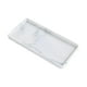 thumbnail image 1 of Bandeja rectangular clásica de cerámica para tocador de baño, comedor, bodas o hogar, color gris Gris Pequeño, 1 of 9