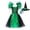 j41-I, variant on LIIPEE Halloween Dress Up Party Dresses For Girls Sleeveless Mesh Performance Gown With Hat Kids Cute Comfortable Dress,10-12 Years