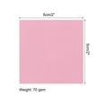 thumbnail image 2 of Uxcell Origami Paper Double Sided Sheet for Art Craft Project Beginner 50 Sheets Pink 2x2 inch, 2 of 5