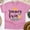 Azalea, variant on Beach Me Up T-Shirt – Pink Retro Sunglasses and Palm Tree Graphic Tee, Light Pink, Size S