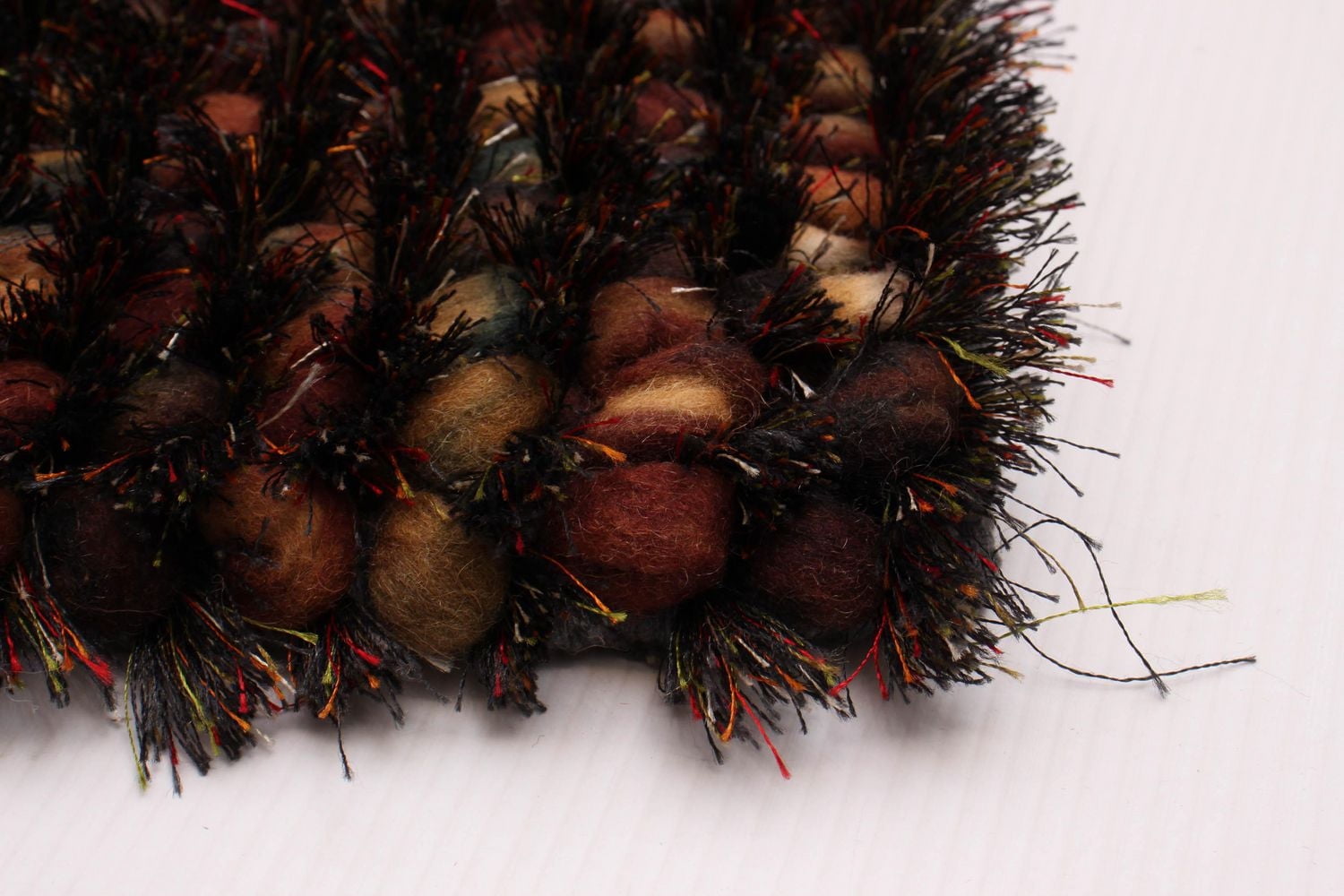 ECARPETGALLERY Sienna Dark Brown Rug 5'4" x 7'6"