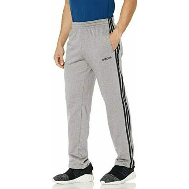 Sudamerica Suelto Tratamiento Preferencial New Mens Adidas Essential Fleece Tapered Cuff Pants Sweatpants Joggers 3  Stripe - Walmart.com