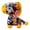 C, variant on "Fu" Horse Traditional Floral Stuffed Animal (13cm/20cm Sizes) | For Festivals Home
