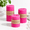 Hot Pink, variant on Hand-poured Textured Decorative Gray Candles Set, 10.12 x 8.11 x 3.98 Inches