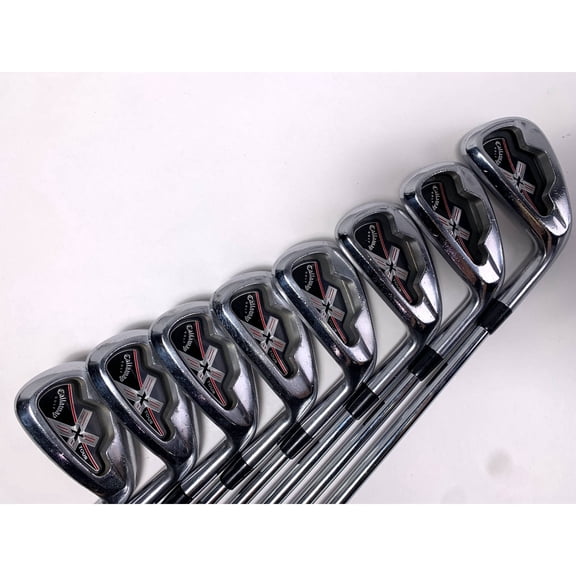 Pre-Owned Callaway X Tour Iron Set 3-PW True Temper Dynamic Gold S300 Stiff Steel Mens RH