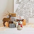 thumbnail image 3 of OEFNTAC Decorations Christmas Deer Figure Window Decoration Ambiance Decor Kid Xmas Gift for Home Holiday Festive Display Outdoor Christmas Decorations, 3 of 6