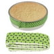 thumbnail image 2 of Tiras para hornear pasteles - Aislamiento uniforme para hornear, evita grietas y bordes crujientes, ajuste regulable para moldes redondos, apto para hornos de hasta 400°F, 2 of 4