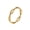 Gold, variant on Trendy Twisted Rope Design Stainless Steel Ring for Women Geometric Wrap Pinky Finger Minimalist Jewelry Silver Size 9