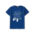 thumbnail image 5 of Mikrdoo 14 Kid Boys Tops 15 Years Big Boys Cartoon Game Console Print Summer Casual Short Sleeve Letter Print T-Shirts,As Gift, 5 of 9