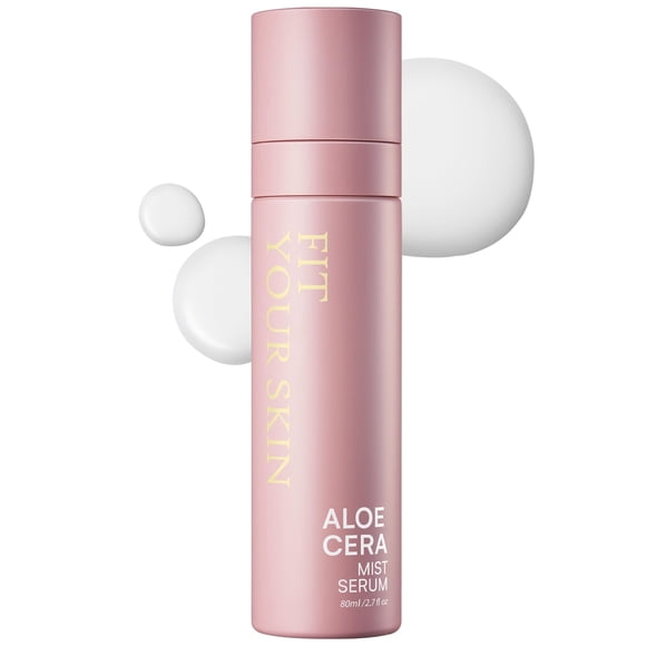 Se adapta a tu piel Aloe Cera Mist Serum - Spray facial hidratante vegano con aloe vera y ceramida para piel áspera y seca - Bruma facial refrescante e hidratante - Aroma cítrico de hierbas frescas 2.