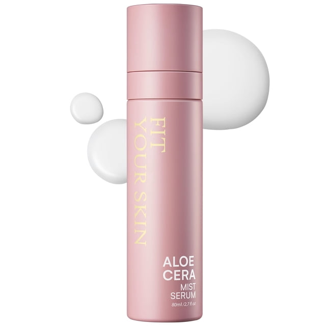 Se adapta a tu piel Aloe Cera Mist Serum - Spray facial hidratante vegano con aloe vera y ceramida para piel áspera y seca - Bruma facial refrescante e hidratante - Aroma cítrico de hierbas frescas 2.