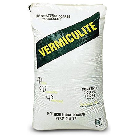 Coarse Vermiculite - 4 Cubic Foot Bag | Horticultural Grade | Soil Amendment for Gardening, Seed Starting, and Hydroponics | Lightweight & Asbestos-Free