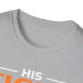 thumbnail image 3 of His Fight Is My Fight Leukemia Cancer Awareness Orange Month TShirt, 3 of 4