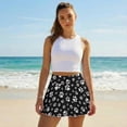 thumbnail image 5 of Xoenoiee Dog Paw Print High Waisted Pleated Tennis Skirt with Pockets Athletic Golf Skorts for Women Casual Workout Built-in Shorts, Size XL, 5 of 7