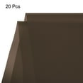 thumbnail image 3 of Unique Bargains Flower Wrapping Fog Paper 22.8x22.8 Inch Waterproof Floral Wrapping Paper Coffee Color 20 Pcs, 3 of 7