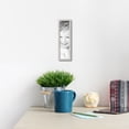 thumbnail image 4 of ArtToFrames 5" x 18" Bright Silver Picture Frame, 5x18 inch Silver Wood Poster Frame (WOM-4752), 4 of 8