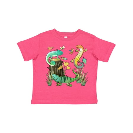 

Inktastic Cute Lizards Hanging out Gift Toddler Boy or Toddler Girl T-Shirt