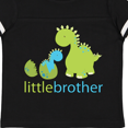thumbnail image 4 of Inktastic Dinosaur Little Brother Green Boys Toddler T-Shirt, 4 of 5
