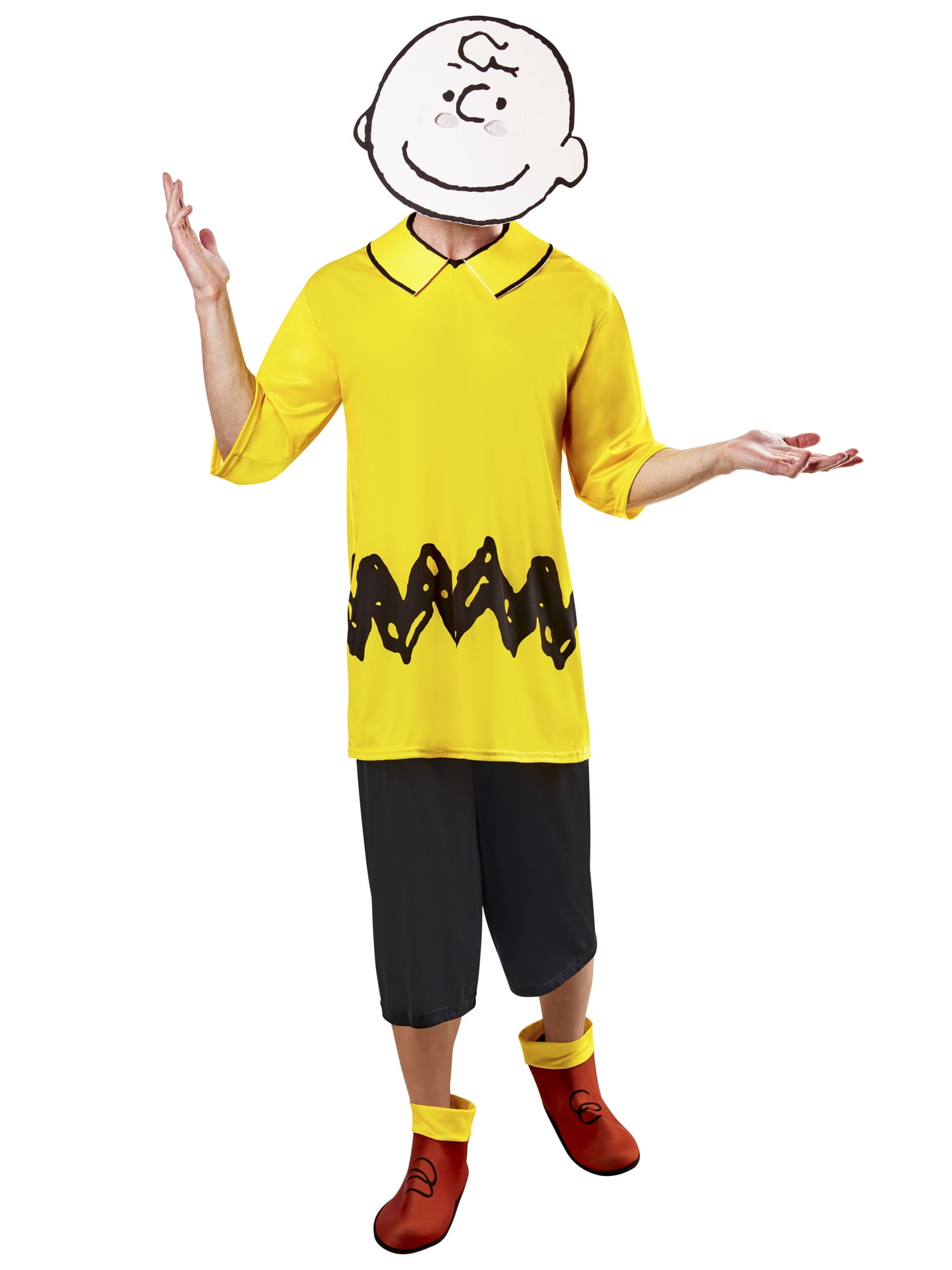 sally brown peanuts dress RUBIES II Women's Costume, Dress, Foam Mask, Boot Covers, Party Character Wear This adorable ensemble transforms