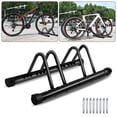thumbnail image 2 of Adjustable Bike Floor Stand Organizers Carbon Steel Bike Parking Rack for Indoor Outdoor Garage Storage Enduring, 2 of 8