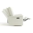 thumbnail image 6 of Art of Nursery by Storkcraft Santos Deluxe Nursery Power Recliner Swivel Glider, Ivory Boucle, 6 of 15