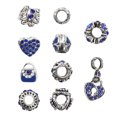 thumbnail image 4 of Cuentas de aleación, 10 piezas de cuentas perforadas sueltas con agujeros grandes, cuentas para pulseras, rendimiento confiable, 4 of 12