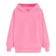 thumbnail image 2 of Otvok Sweatshirt for Women Fall Fashion Long Sleeve Shirts Trend,Womens Casual Loose Solid Hooded Sweatshirt, 2 of 6